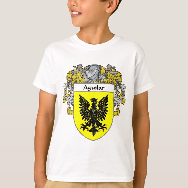 Aguilar Coat of Arms (Mantled) T-Shirt (Vorderseite)