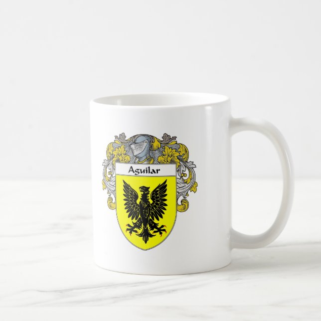Aguilar Wappen (überzogen) Tasse (Rechts)