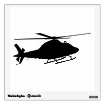 AgustaWestland AW119 Hubschrauber-Wand-Abziehbild