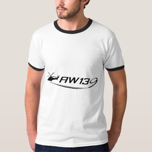 AgustaWestland AW139 der T - Shirt Männer (Vorderseite)
