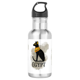ÄGYPT DESERT CAMMEL PYRAMID CAT EDELSTAHLFLASCHE