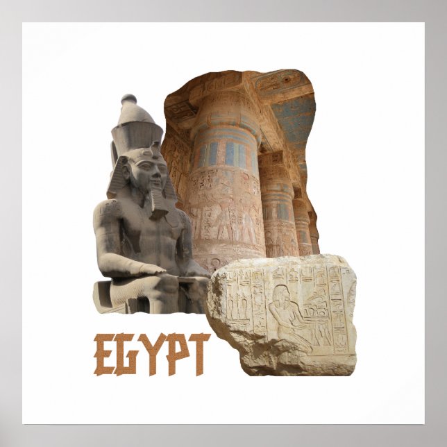 ÄGYPT-Foto-Sammelplakat Poster (Vorne)