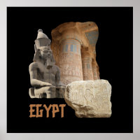 ÄGYPT-Foto-Sammelplakat
