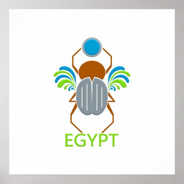 ÄGYPT-Plakat Poster (Vorne)