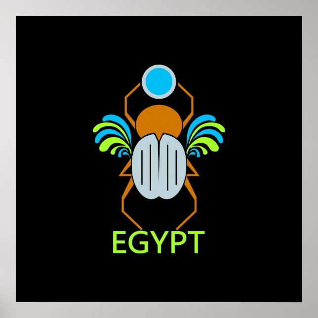 ÄGYPT-Plakat Poster (Vorne)