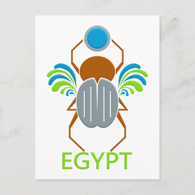ÄGYPT-Postkarte Postkarte (Vorderseite)