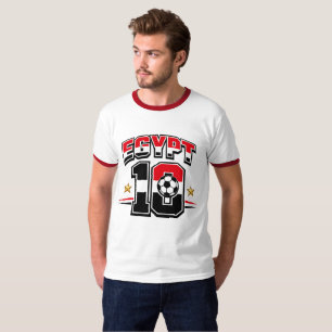 Ägypten 10 Fußball-Fan-T-Shirt – Vintage-Fußball-G T-Shirt