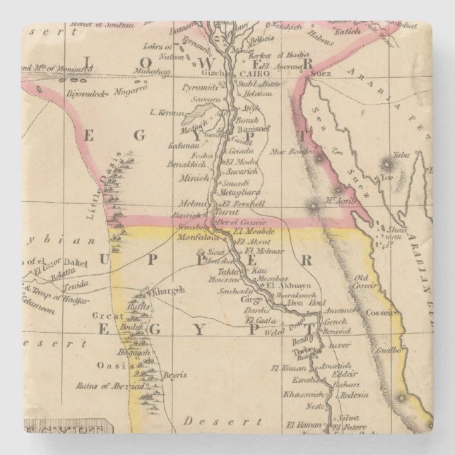 Ägypten 2 steinuntersetzer (Vorderseite)