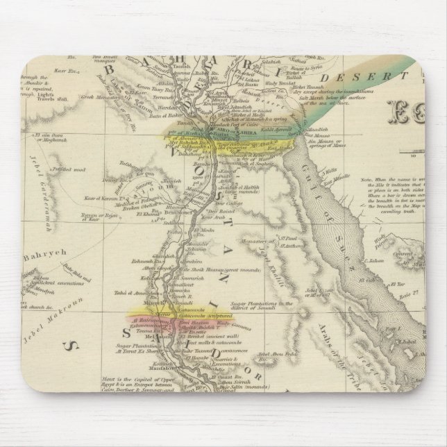 Ägypten 7 mousepad (Vorne)