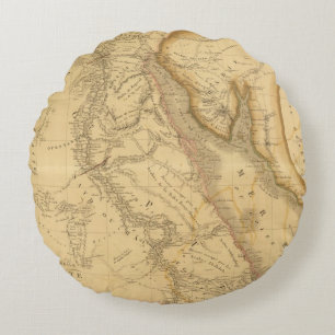 Ägypten 7 rundes kissen