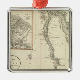 Ägypten 8 silbernes ornament