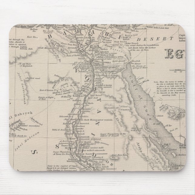 Ägypten 9 mousepad (Vorne)