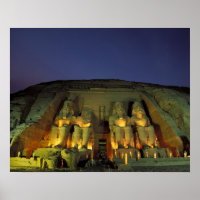 Ägypten, Abu Simbel, Kolossalfiguren von Ramesses