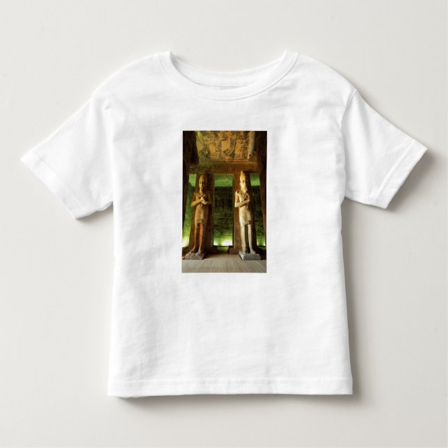 Ägypten, Abu Simbel, Statue Ramesses II, Kleinkind T-shirt (Vorderseite)