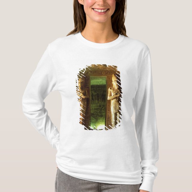 Ägypten, Abu Simbel, Statue Ramesses II, T-Shirt (Vorderseite)