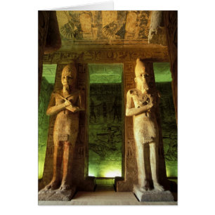 Ägypten, Abu Simbel, Statue von Ramses II.,