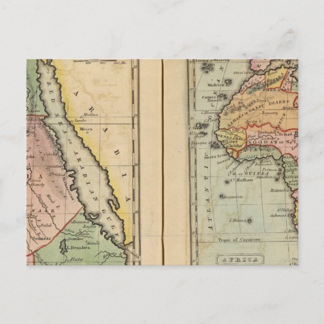 Ägypten, Afrika Postkarte (Vorderseite)