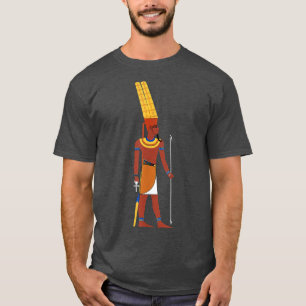 Ägypten, ägyptischer Gott Amun König Deity Scepter T-Shirt