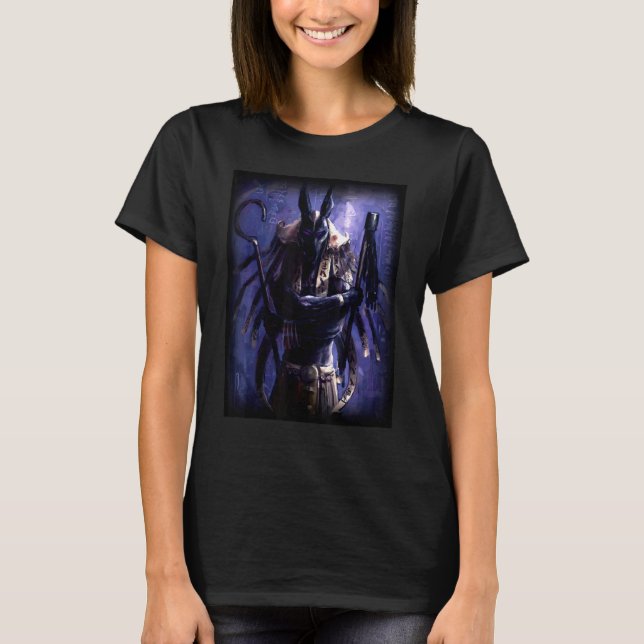 Ägypten Anubis T-Shirt (Vorderseite)