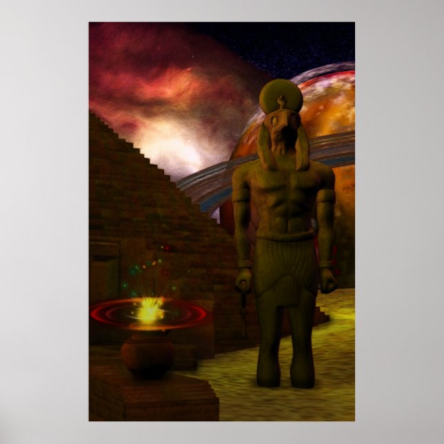Ägypten Aufstieg der digitalen 3D-Kunst Poster (Vorne)