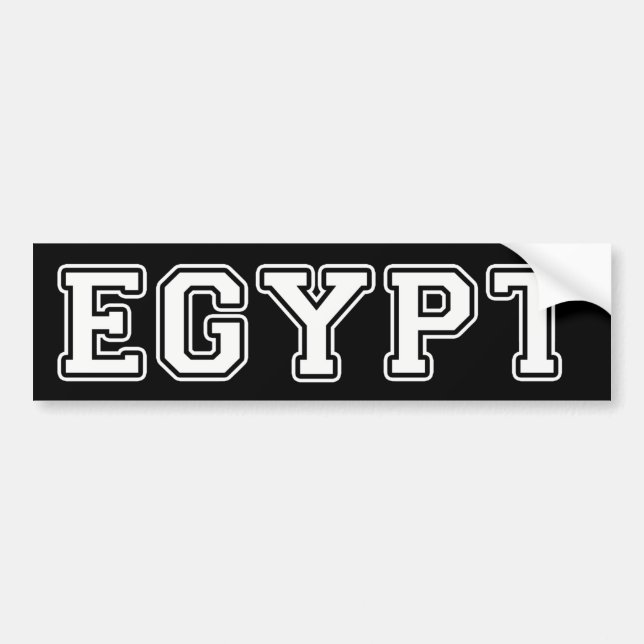 Ägypten Autoaufkleber (Vorne)