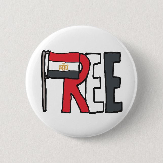 Ägypten Button (Vorderseite)