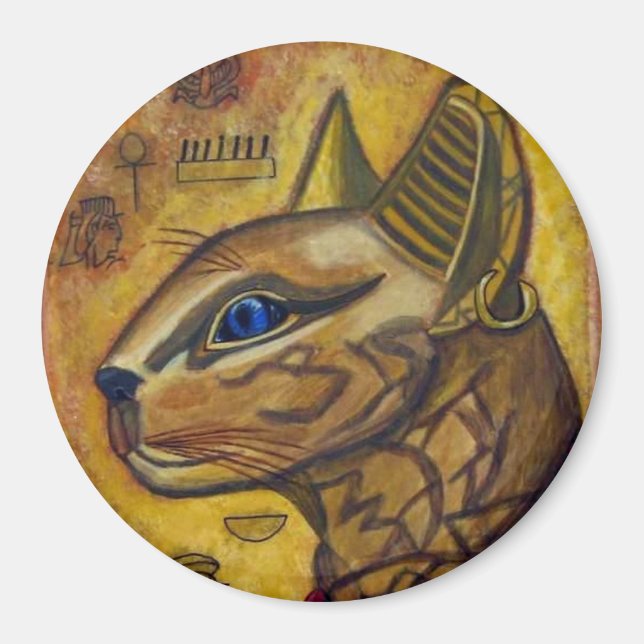 Ägypten Cat Magnet (Vorne)