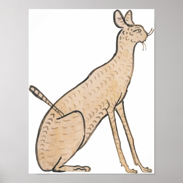 Ägypten Cat Poster (Vorne)