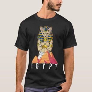 Ägypten Cat Sphynx Pharao T-Shirt
