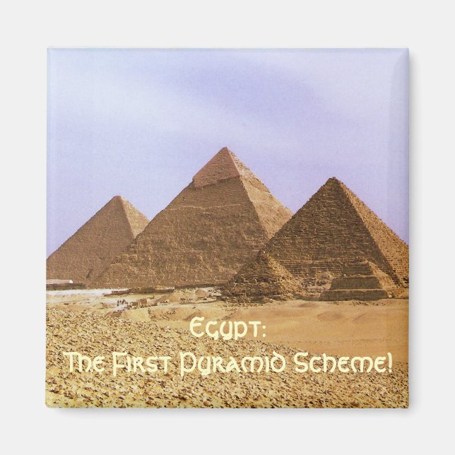 ÄGYPTEN: Die erste Pyramidenregelung mit dem Funny Magnet (Vorne)