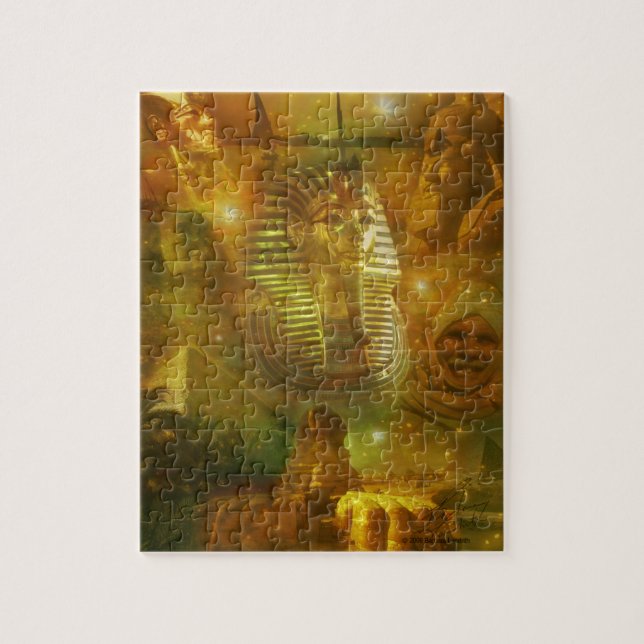 Ägypten - eine Schönheit des Mittlere Ostens Puzzle (Vertikal)