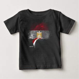 Ägypten-Flagge Baby T-shirt