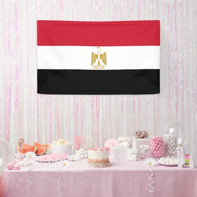 Ägypten-Flagge Banner (Party)