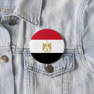 Ägypten-Flagge Button