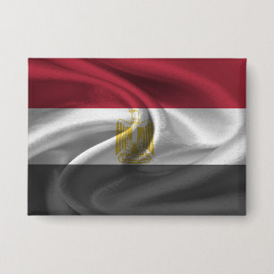 Ägypten-Flagge-Button Button