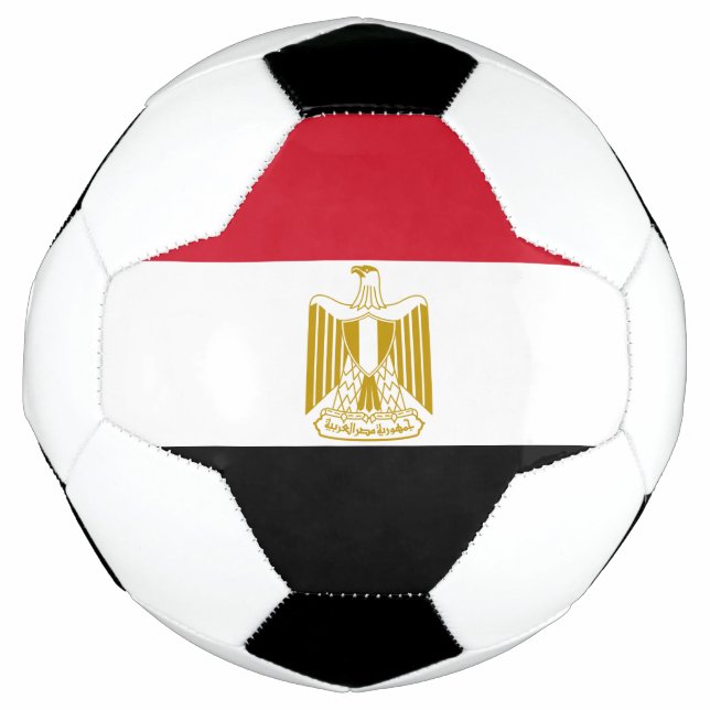 Ägypten-Flagge Fußball (Vorderseite)
