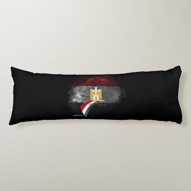 Ägypten-Flagge Seitenschläferkissen (Vorderseite)