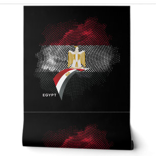 Ägypten-Flagge Tapete