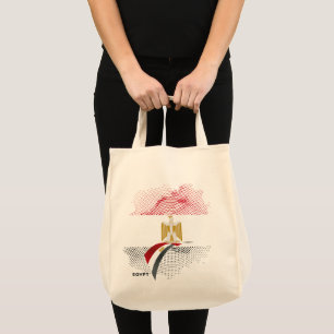 Ägypten-Flagge Tragetasche