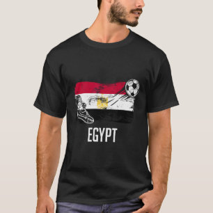 Ägypten-Flagge-Trikot Ägyptisches Fußballteam Ägyp T-Shirt