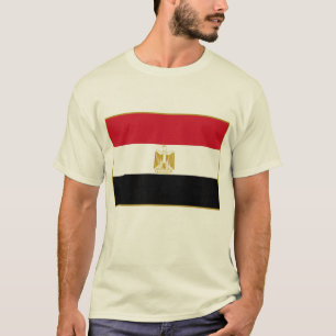 ÄGYPTEN-Flaggen-T-Shirts, Tassen, Knöpfe T-Shirt