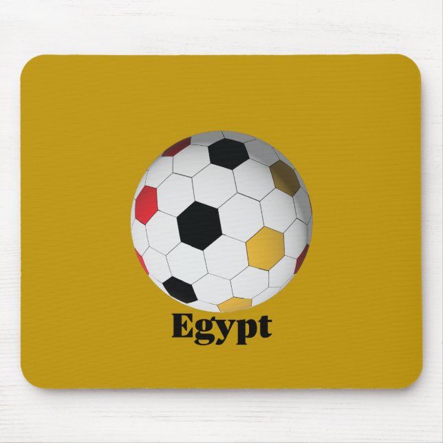 Ägypten Fußball Mousepad (Vorne)