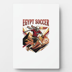 Ägypten Fußball Skelett Stürmer Nationen Premium S Fotoplatte