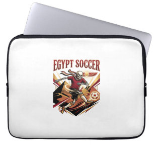Ägypten Fußball Skelett Stürmer Nationen Premium S Laptopschutzhülle