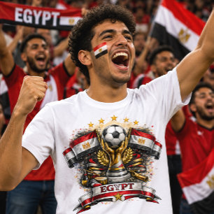 Ägypten Fußballfan Ägyptischer Fußball Weltmeister T-Shirt