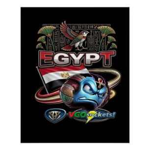 Ägypten-GBall Poster