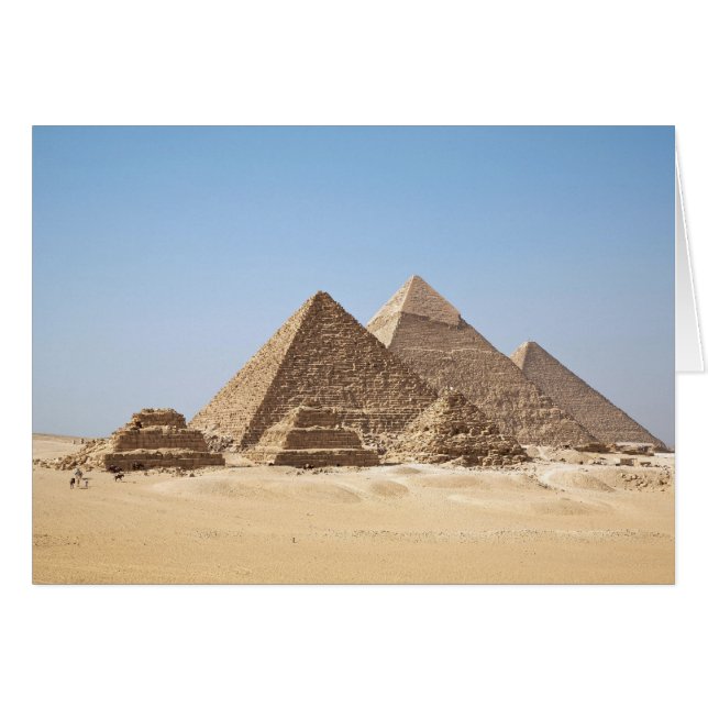 Ägypten-Gizah Pyramiden (Vorderseite (Horizontal))