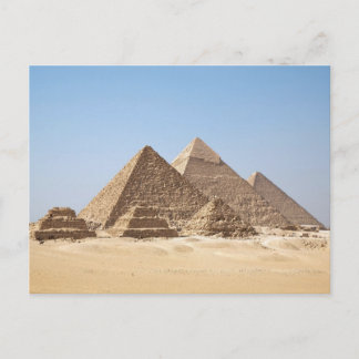 Ägypten-Gizah Pyramiden Postkarte