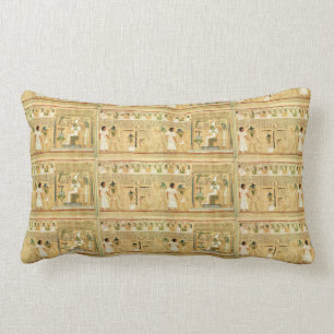 Ägypten Hieroglyphen Lumbar Pillow Lendenkissen