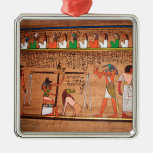 Ägypten-Hieroglyphen-Metal-Ornament Ornament Aus Metall